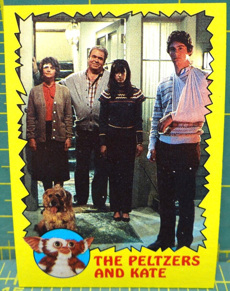 Gremlins Collectible Trading Card 1984 The Peltzers and Kate #74