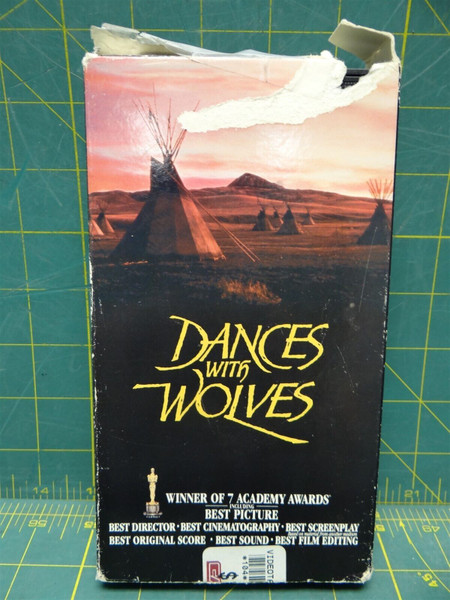 Dances With Wolves VHS Kevin Costner