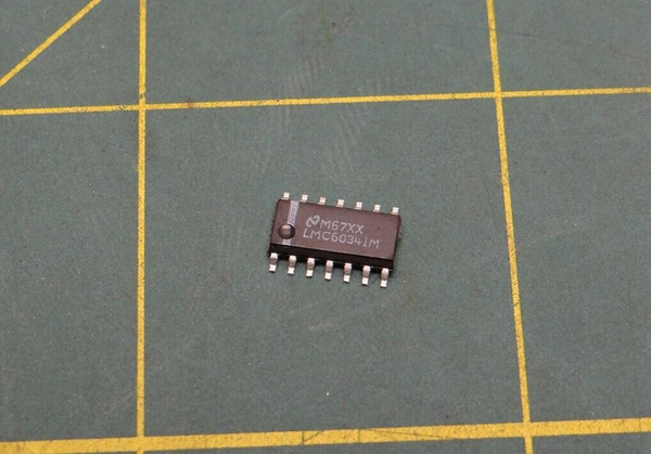 LMC6034IM CMOS Quad Operational Amplifier
