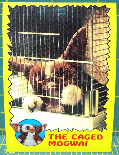 Gremlins Collectible Trading Card 1984 The Caged Mogwai #32