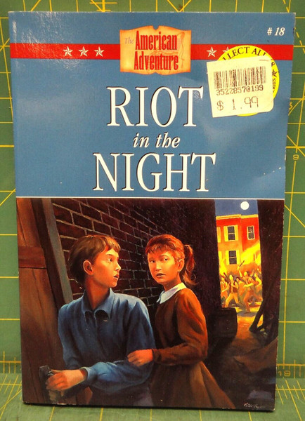 Riot in the Night Bonnie Hinman American Adventure Series #18 Paperback