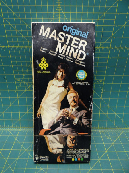 Vintage Original Mastermind 1970 Invicta Games Game of the Year