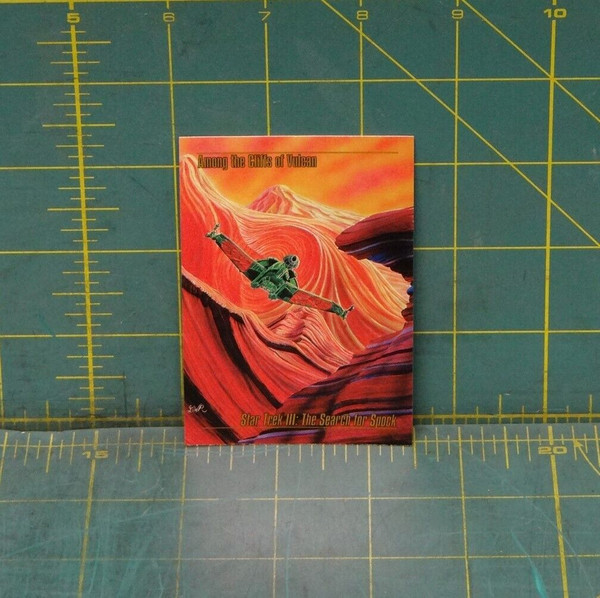Star Trek Master Series Skybox Final Frontier #36 Among the Cliffs of Vulcan