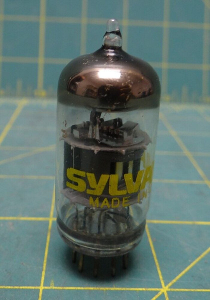 Sylvania 8L891A 750 Vacuum Tube Low Noise Mica Black Plate VTC