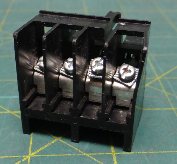 Schneider Electric Square D Terminal Block 80420-001-01 15163-41 Male 20A 600V