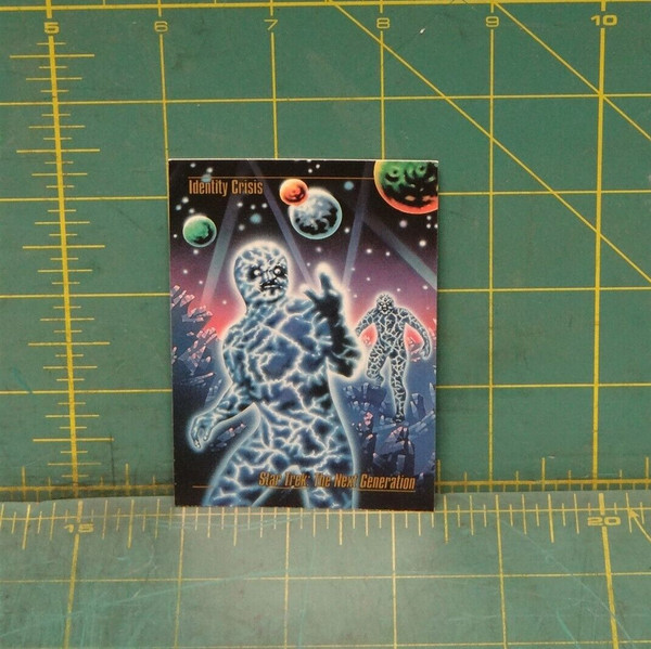 Star Trek Master Series Skybox 1993 Final Frontier #82 Identity Crisis