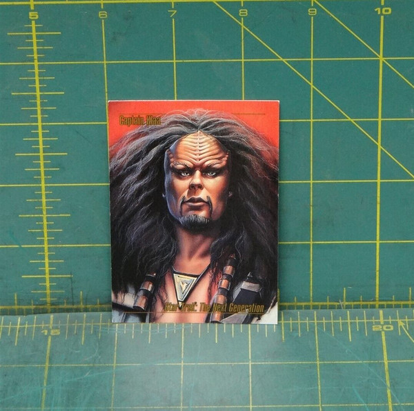 Star Trek Master Series Skybox 1993 Final Frontier #73 Captain Klaa