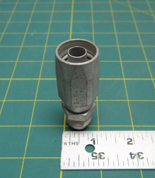 Parker Field Attachable Hydraulic Male 8 Hose Fitting 20-22 Series 3/4" Thread