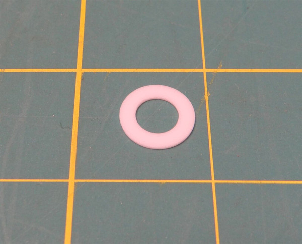 Teflon Washer Insulator P/N NAS1515M5L NSN 5970-00-702-8408 .562" O.D. 