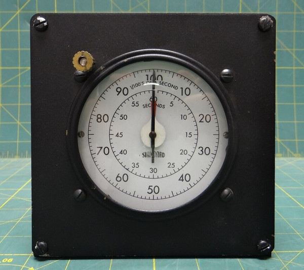Standard Electric Time Corp. Model S-1 Precision Timer, 115 V 60 Hz