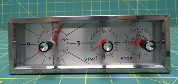 General Electric/Glenwood Range Appliance Timer PN 74818-04 NSN 6645-01-182-4888