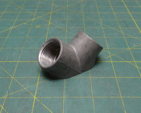 3/4" NPT Rigid to Rigid Zinc Die Cast 90 Degree Access Pull Elbow w/o Gasket