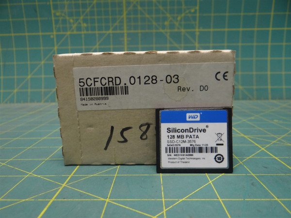 B&R 5CFCRD.0128-03 Compactflash 128 MBYTE Muller Martini Memory Module XSI, V1.0