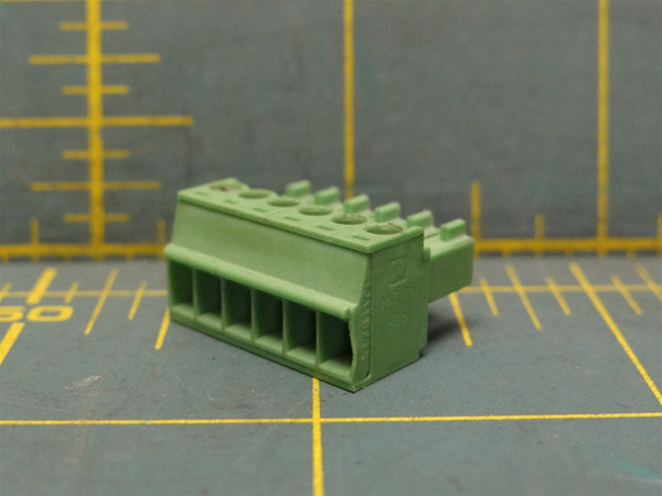 Phoenix Contact 1840405 Pluggable Terminal Block 6-Pos 3.5mm Pitch Plug 28-16AWG