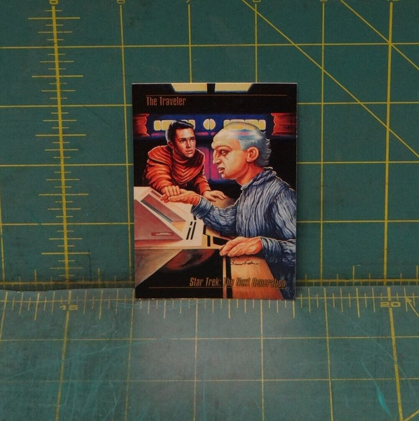 Star Trek Master Series Skybox 1993 Final Frontier #45 The Traveler