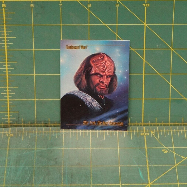 Star Trek Master Series Skybox 1993 Final Frontier #11 Lieutenant Worf