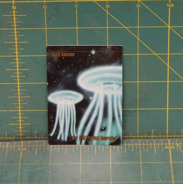 Star Trek Master Series Skybox 1993 Final Frontier #68 Space Anenome