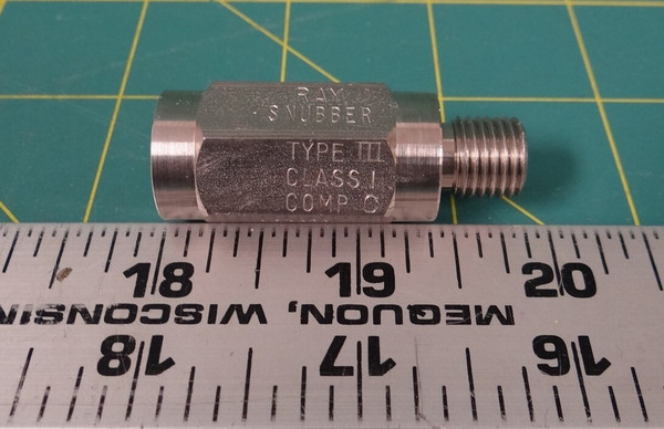 Ray Pressure Solid Body Snubber Type III Class 1 Comp C  7/16" Threads 20 TPI