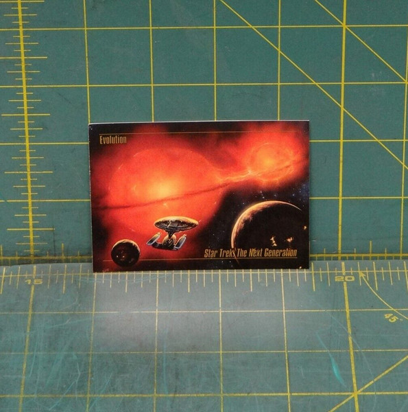 Star Trek Master Series Skybox 1993 Final Frontier #39 Evolution