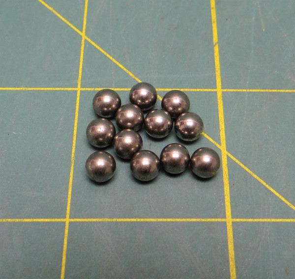 Lot of 12 Milwaukee Stainless Steel Clutch Bearing Ball 5mm 02-02-1300