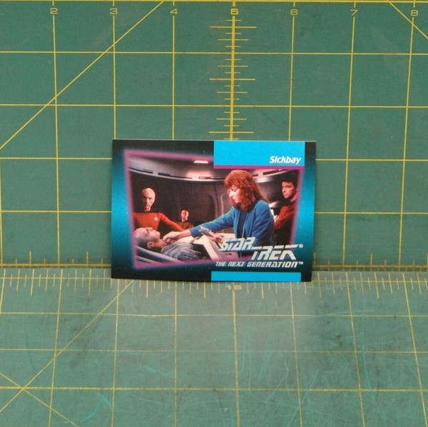 Star Trek The Next Generation 1992 Trading Card #53 Sickbay
