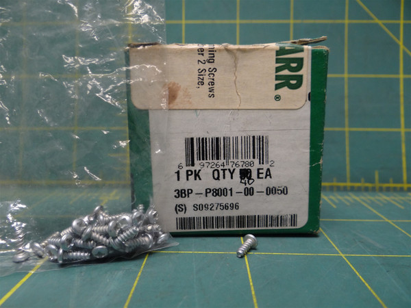(Qty: 40) Number 2 Size 1/4" Long Phillips Rounded Head Thread-Forming Screws