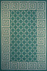 SAMPLE DHURRIE  TEAL (SQ) SAMPLE DHURRIE  TEAL (SQ)