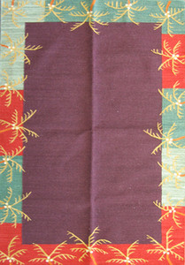 PALM BORDER (Eggplant (57007))