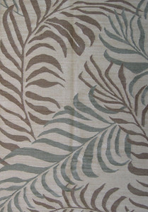 Palm leaf coconut sand green