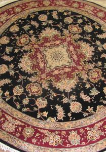 PERSIAN Round - 25183 (Black Red)