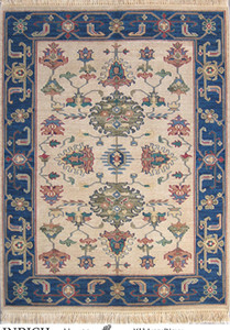 Heriz V-11 IVORY/NAVY (IVORY/NAVY L#13047)