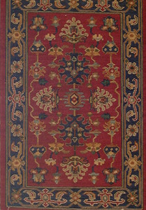 Heriz V-11 BURGUNDY/NAVY (BURGUNDY/NAVY L#9577)