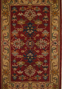 Heriz V-11 BURGUNDY/GOLD (BURGUNDY/GOLD L#9588)