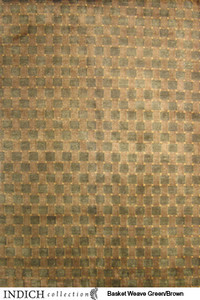 BASKETWEAVE BW12 GREEN/BROWN L#22235
