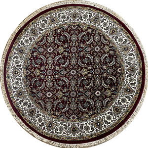 Herati Deep Red/Ivory #132606 Herati Deep Red/Ivory #132606