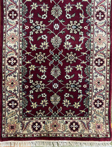 Sultanabad AB-105 Burgundy/Beige #132617 Sultanabad AB-105 Burgundy/Beige #132617