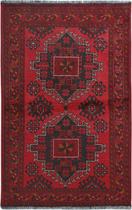 Afghan Village Rug #132766