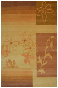 MODERN FLOWER ORANGE 136482