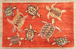 TURTLE FAMILY RED #138513