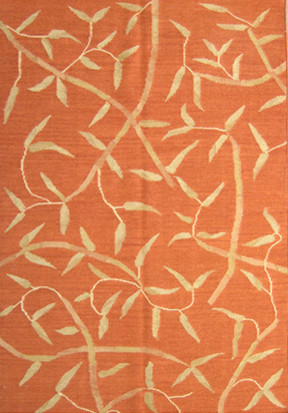 BAMBOO (Dhurrie) (Rust (92406))