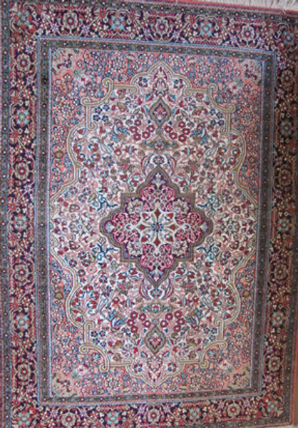 PERSIAN - 93768 (Ivory/Blue)