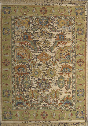 USHAK IVORY/LT. GREEN (Ivory/Lt. Green L#13044)