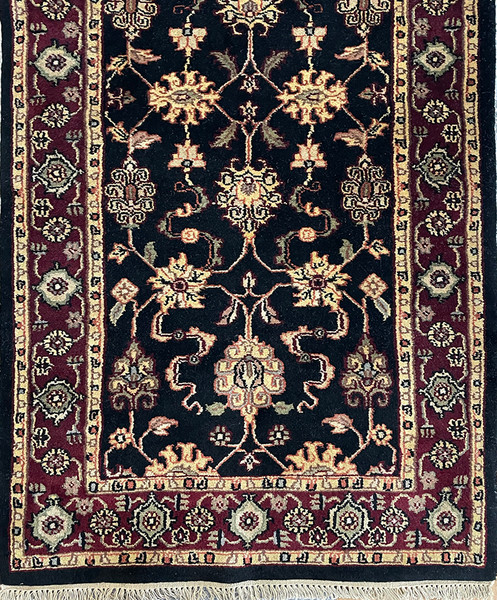 Sultanabad AB-106 Black/Burgundy #132616