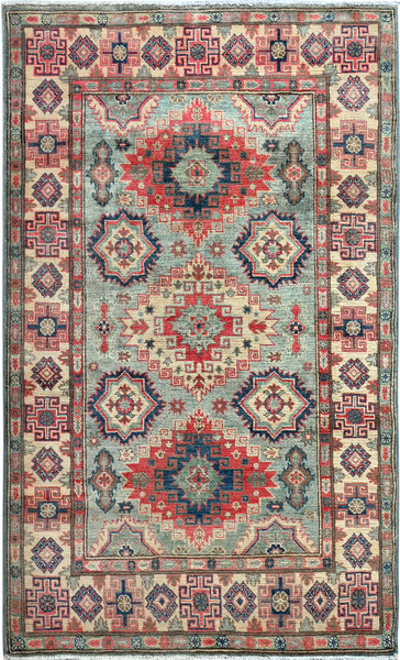 Kazak Green/Ivory #132701 Kazak Green/Ivory #132701