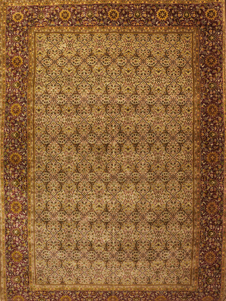 TABRIZ (INDO) BEIGE/RED #54609