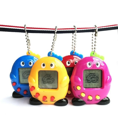 Transparent Electronic Pets Tamagotchi 90S Nostalgic 168 Digital Pet Toys Pixel Funny Play Toys In 