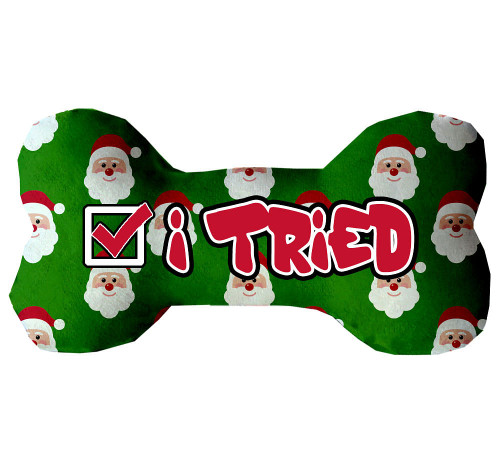 I Tried List 8 inch Bone Dog Toy