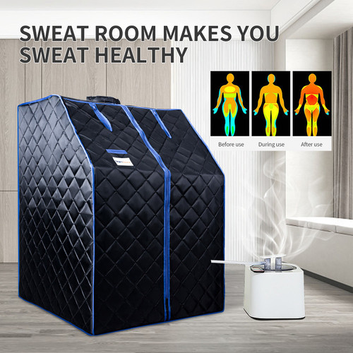 Sojourner Portable Sauna for Home - Steam Sauna Tent, Personal Sauna - Sauna Heater, Tent, Chair, R