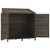 vidaXL Garden Shed Anthracite 40.2"x20.5"x44.1" Solid Wood Fir