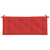 vidaXL Garden Bench Cushion Red 47.2"x(19.7"+19.7")x2.8" Oxford Fabric
